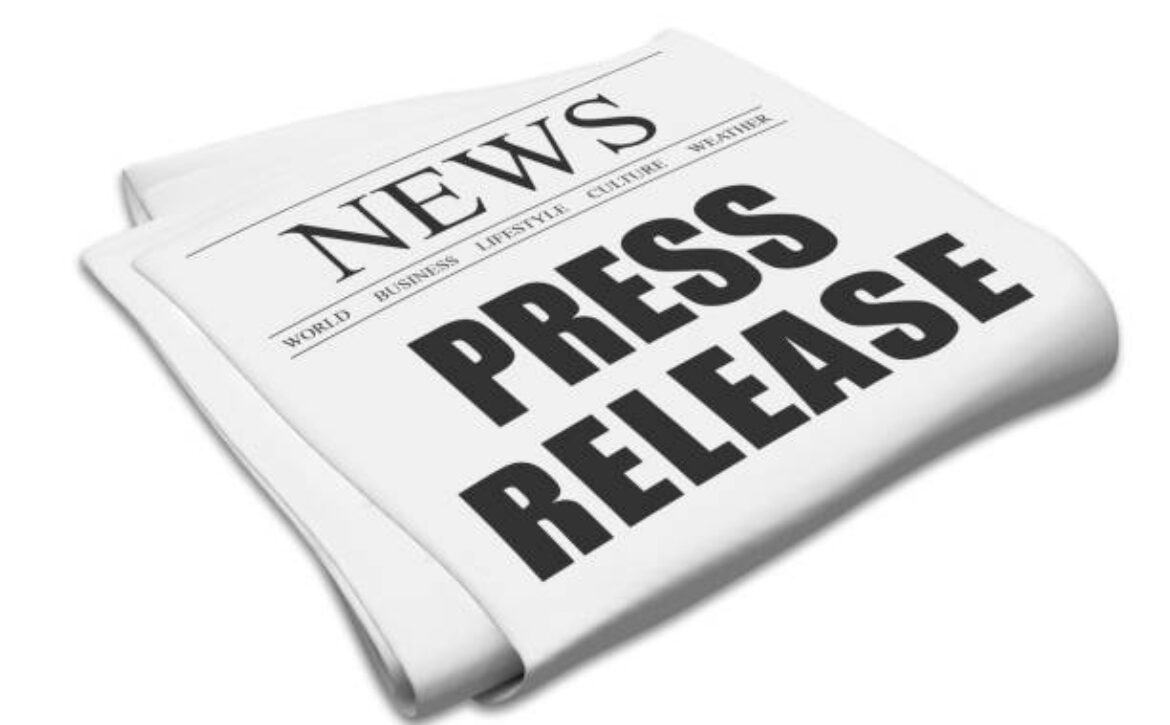 Press release newspaper
